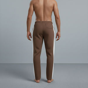 Pantalones Deportivos de Hombre, Modelo 2026, Peso Medio, 100% Algodón Canvas, Casuales, Bicolor, con Logotipo Personalizado Serigrafiado, Lavados, Transpirables - Product Image 3