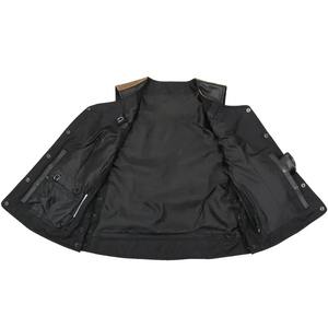 <b>Men</b> Leather <b>Waistcoat</b> New Design Fashionable Leather Vest Reasonable Price Custom Design Solid Color Breathable - Product Image 2