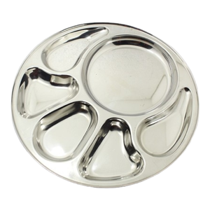 ชุดถาดอาหารทาลิสสแตนเลสสไตล์คลาสสิกถาดอาหารทาลีสำหรับงานปาร์ตี้จานสแตนเลสสตีลสไตล์คลาสสิก - Product Image 6