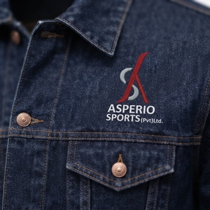 Classic <b>Trucker</b> Style <b>Men's</b> Denim <b>Jacket</b> Spring Windproof Waterproof Breathable Button Front Chest Pockets Comfortable Cotton - Product Image 5