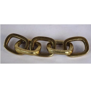 Haute qualité métal Art Sculpture chaîne lien Antique laiton finition ornements décoratifs pour salon Table Top Sculpture décor - Product Image 2