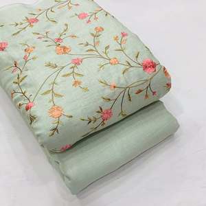 Tela de encaje soluble en agua con bordado de lujo para vestidos de novia, prendas de diseñador y ropa de novia. - Product Image 2