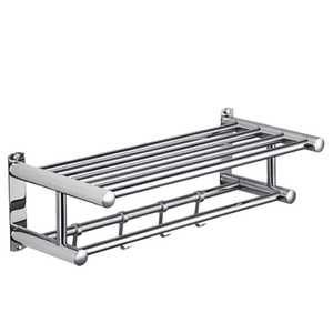 Skies Trader Heavy Duty Self <b>Adhesive</b> Wall <b>Hooks</b> 3-<b>Hook</b> Row Rack No Drill Towel Hanger for Bathroom Kitchen Entryway Storage - Product Image 5