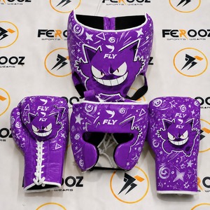 Ensemble de protection pour la tête, les mains et le corps pour la boxe junior, pour l'entraînement sportif et l'exercice physique des enfants - Product Image 4