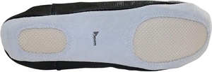 Chaussures de gymnastique unisexes professionnelles, dessus en cuir véritable, semelle souple, antidérapante, respirante, légères, entraînement, yoga, danse, fitness - Product Image 3