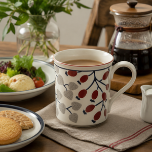 Mug à café en céramique MIKASA, motif terrazzo vintage, 280 ml, compatible micro-ondes et lave-vaisselle, emballage cadeau T-784037 - Product Image 6