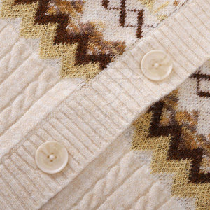 Cárdigan de Mujer, Tejido Suave, Manga Larga, Estilo Casual, Ropa de Calle, Atuendo de Moda - Product Image 6