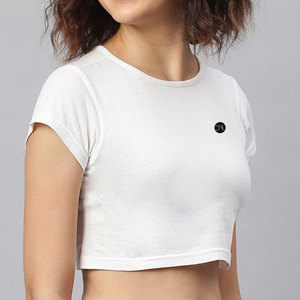 Top corto para mujer, ropa informal suave y ligera para uso diario, trajes de vacaciones y looks de moda modernos - Product Image 3