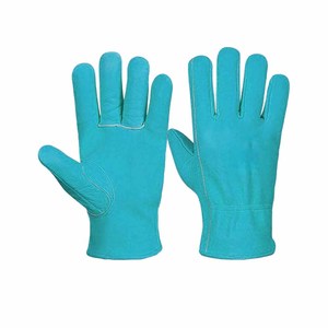 Guantes de Soldadura de Cuero de Primera Calidad, Antiestáticos, Resistentes a Desgarros y Cortes, con Puño de Seguridad, para Trabajo Industrial y de Construcción - Product Image 3