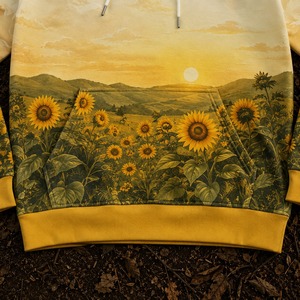 เสื้อฮู้ดดี้โพลีเอสเตอร์ 100% สำหรับขายส่ง พิมพ์ลายแบบซับลิเมชั่นทั้งตัว ออกแบบเองได้ - Product Image 3