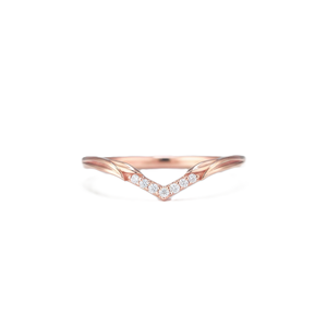 แหวนเพชรทรงกลมเพาะเลี้ยงในห้องปฏิบัติการ ขายส่ง ทองคำแท้ 14K 18K แหวนสัญญา ดีไซน์เนอร์ แหวนแต่งงาน เครื่องประดับเจ้าสาว แหวนโค้งมินิมอล - Product Image 4