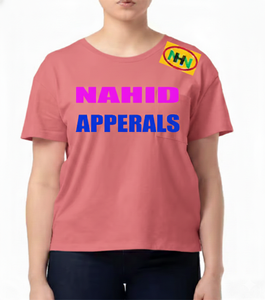 เสื้อยืดผ้าฝ้ายระบายอากาศสำหรับผู้หญิง แขนสั้น สไตล์ลำลองหรูหรา แบบพื้นฐาน Y2K ผลิตตามสั่ง - Product Image 5