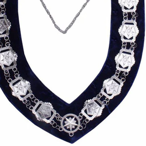 สร้อยคอสำหรับนายทหารองค์กรมมาสันแห่งราชอาณาจักร  ชุดเครื่องราชอิสริยาภรณ์มาสัน  สร้อยคอสำหรับนายทหารองค์กรมมาสันแห่งราชอาณาจักร  บริการ OEM สร้อยคอสำหรับนายทหารองค์กรมมาสัน จากประเทศปากีสถาน - Product Image 4