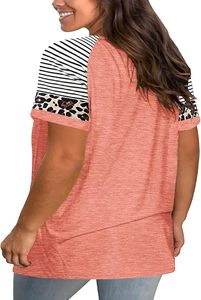 T-shirt oversize de haute qualité en coton et élasthanne respirant à manches courtes avec rivets, idéal pour l'été - Product Image 2