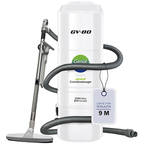 Central <b>Vacuum</b> System Twin Motor with 9m <b>Hose</b> Set for Whole House Cleaning - Product Image 2