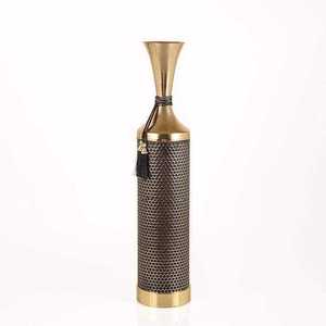 Maceta Decorativa de Metal de Alta Calidad para Uso en Interiores del Hogar, Elegante Florero de Metal de Estilo Antiguo para Decoración del Hogar al Precio Más Bajo - Product Image 2