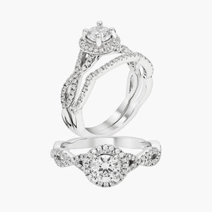 Anillos de Arcilla de Lujo para Bodas y Fiestas, Anillos de Moda Contemporánea para Conjuntos Nupciales Sofisticados - Product Image 3