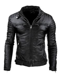 Fashionable Custom Design <b>Men</b> <b>Leather</b> <b>Jacket</b> Pakistan Made Top Product <b>Leather</b> <b>Jacket</b> for <b>Men</b> and Bikers winter <b>jacket</b> - Product Image 1