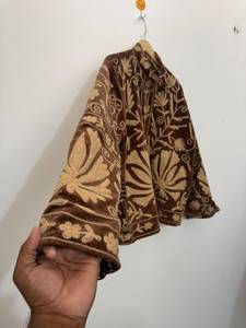 Artisan <b>Velvet</b> Suzani <b>Jacket</b> for <b>Women</b> Luxury Handmade Embroidered Floral Woven Eco-Friendly Lightweight Boho Outerwear - Product Image 2