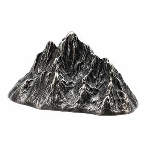 Regalos de viaje de recuerdo personalizados de metal, pisapapeles de escalada en roca de metal. - Product Image 4