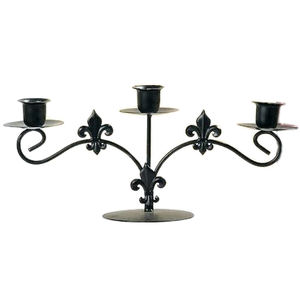 Candelabro de Metal de 5 brazos para decoración del hogar, soporte de vela de Metal, candelabro de diseño creativo para el hogar, Bar, restaurante, abstracto - Product Image 5