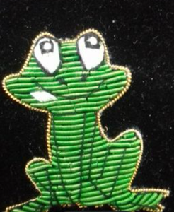 Hermoso Broche de Animales de Lujo, 100% Hecho a Mano, Ecológico, Resistente al Agua, con Efecto 3D en Relieve, para Accesorios de Boda, Alambre de Seda - Product Image 3