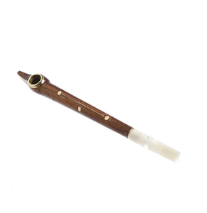 Pipa de Fumar de Madera Esmerilada Vintage Moderna Ecológica, Acabado de Grano Natural, Duradera, Económica, Diseño Personalizable FAIZA CRAFT - Product Image 1
