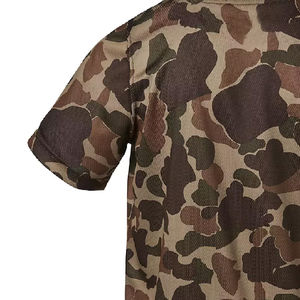 Nouveauté : Meilleurs polos de chasse à manches longues pour hommes, personnalisables avec logo, respirants, imperméables, camouflage tactique - Product Image 6