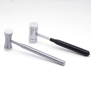 BAFA SURGICAL INSTRUMENTS Martillo dental manual para huesos, mango de acero inoxidable, herramienta de extracción quirúrgica de doble cabezal con dientes de nailon - Product Image 2