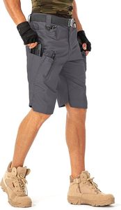 Men's Outdoor Cargo Shorts Quick Dry Water Resistant Multi Pocket Stretch Lightweight Hiking Travel Utility Shorts - Product Image 3