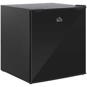 Mini 1.1 Pies Cúbicos Congelador Vertical con Puerta Reversible y Estantes Extraíbles, Diseño de Encimera Negra para el Hogar y Dormitorios - Product Image 1