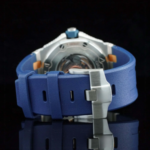 Reloj Mecánico de Acero Inoxidable con Diamantes de Moissanita, Diseño de Lujo, Estilo Antiguo, Analógico ETA, para Hombre, Diseño Personalizado, Joyería Hip Hop para Raperos - Product Image 6