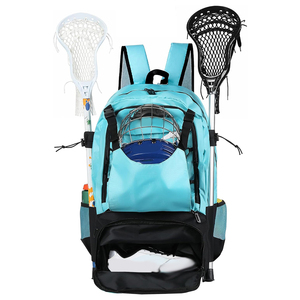 Sac de lacrosse en polyester léger, nouvelle arrivée, fermeture éclair, pour jeunes et adultes, vente en gros - Product Image 1