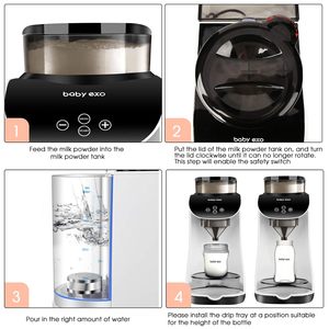 Dispensador Automático de Leche de Fórmula con Mezclador y Calentador de Biberones - Product Image 5