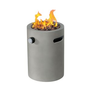 Brasero de table au propane de 10 000 BTU, colonne de feu portable au gaz oxyde avec pierres de lave pour patio, balcon, jardin - Product Image 1
