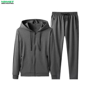 Performance Quick Dry Running Tracksuit Men Breathable Athletic Sports <b>Jacket</b> And Training Trousers <b>Workout</b> Apparel - Product Image 6
