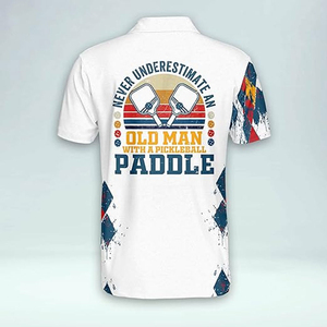 T-shirts de pickleball personnalisés pour hommes, 100 % coton tricoté, sportifs, haute qualité, coupe classique, manches courtes, séchage rapide, logo personnalisé numérique - Product Image 6