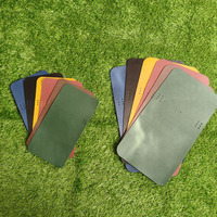 Couverture de carnet A5 en cuir de vache bleu tanné personnalisable de qualité supérieure, carnet de notes en cuir véritable de haute qualité, planificateur essentiel