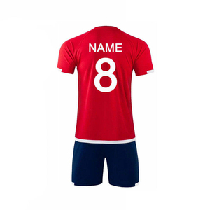 เสื้อฟุตบอลผู้ชายแบบใหม่ขายส่ง ชุดยูนิฟอร์มกีฬาฝึกซ้อม พิมพ์ลาย โพลีเอสเตอร์ 100% รับผลิตแบรนด์ตามสั่ง มีสินค้าในสต็อก - Product Image 3