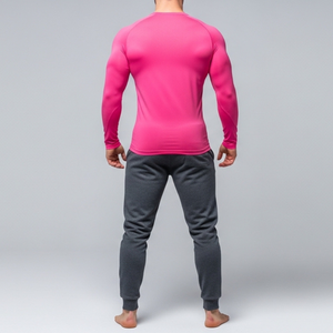 Camiseta Personalizada para Hombre, Manga Larga, Estilo Oversize, Básica, Raglán, Camiseta de Manga Larga para Hombre, Camisetas de Corte Holgado - Product Image 5