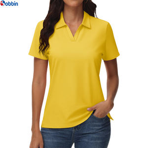 Meilleure vente estivale : Polo pour femme à manches courtes avec logo personnalisé, polo de sport pour femme, polo de golf de haute qualité, respirant - Product Image 6