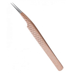 Pince à épiler d'extension de cils de meilleure qualité Instruments de beauté en acier inoxydable - Product Image 1