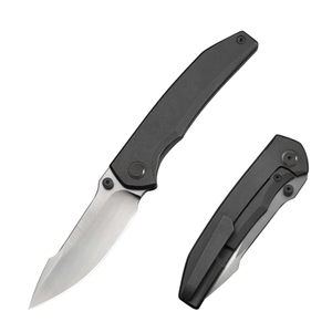 Folding Knives with Brown Natural Wood Handle <b>Stainless</b> <b>Steel</b> Blade Portable Design for <b>Outdoor</b> Camping and General Tasks - Product Image 1