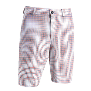 Shorts Bermuda à Carreaux pour Homme, Taille Mi-Haute, Fermeture Boutonnée, Tissu Oxford Décontracté, Motif à Carreaux - Product Image 6
