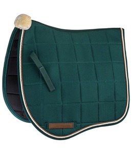 Almohadilla de Silla de Montar para Caballo de Doma Premium Personalizada Más Vendida, Acolchada, de Mezcla de Seda y Lana, Felpa, Transpirable, Cómoda, para Caballos de Caída Alta - Product Image 1