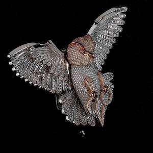 Colgante Personalizado en Promoción, Colgante de Moissanita Negra VVS, Plata de Ley 925, Certificados GRA, Colgante de Moissanita con Incrustaciones de Diamantes para Hombre - Product Image 6