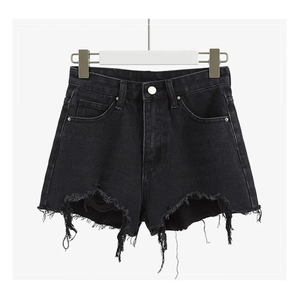 Shorts en jean décontractés pour femmes, légers et tendance, pour l'été - Product Image 6