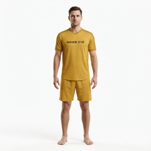 Maillot de football d'équipe personnalisé à manches courtes 100% polyester Uniforme sportif pour hommes adultes - Product Image 4