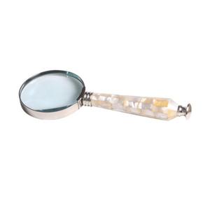 Loupe de lecture classique et pratique 3*3 avec poignée en résine, grossissement 3X/10X pour livres et journaux - Product Image 5