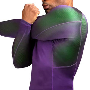 Premium Quality Quick Dry <b>Men</b> <b>Compression</b> <b>Shirts</b> Custom Design Breathable Sports Wear <b>Compression</b> <b>Shirt</b> <b>For</b> <b>Men</b> - Product Image 4